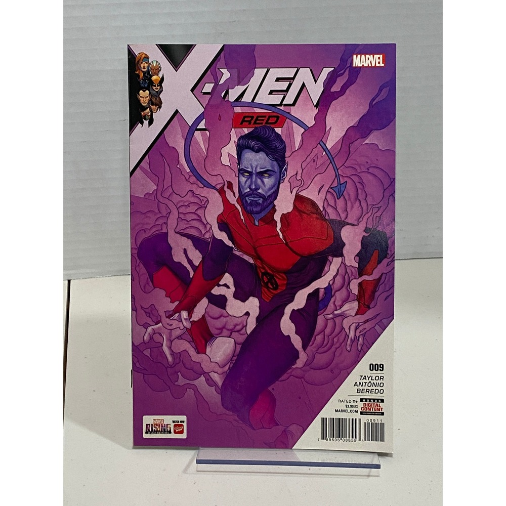 Marvel X-Men Red #9 Comic Book Nightcrawler Cover Purple Excellent
